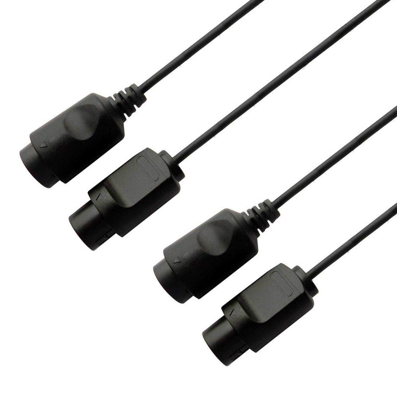 tesha N64 Controller Extension Cable Cord for Nintendo 64 N64 Controller 4 Pack 6 Feet - Image 1